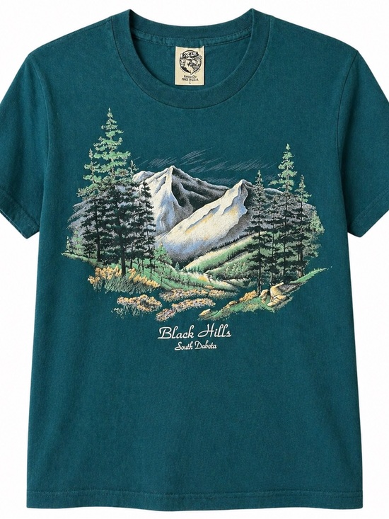 Vintage Other - Vintage Black Hills South Dakota Tee Single Stitch USA Made Large